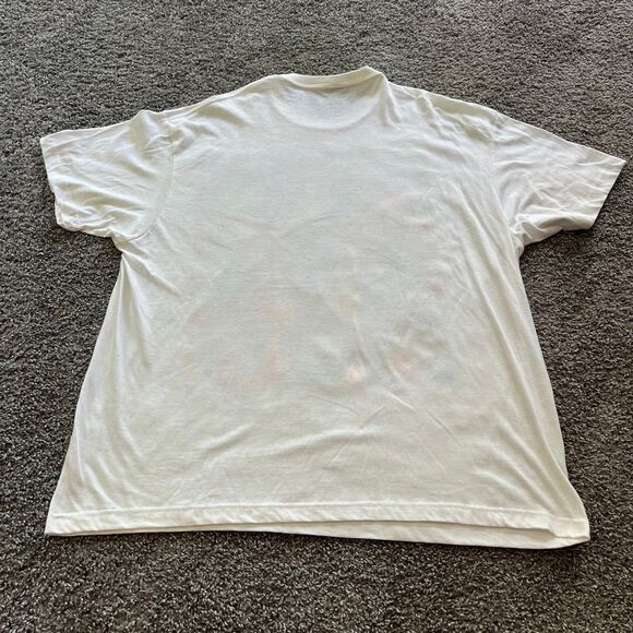 Vintage Y2K 2008 Jimi Hendrix Rocks Pop Art T Shirt White Mens Size XL - Picture 7 of 9